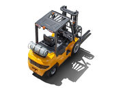 1.5 - 3.5 Ton Gas Power Gasoline LPG Forklift Four Wheel With Different Engine Option
